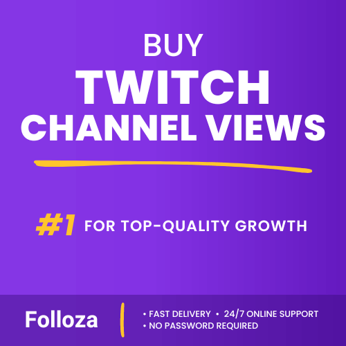 Buy Twitch Channel Views - Increase Channel Visibility