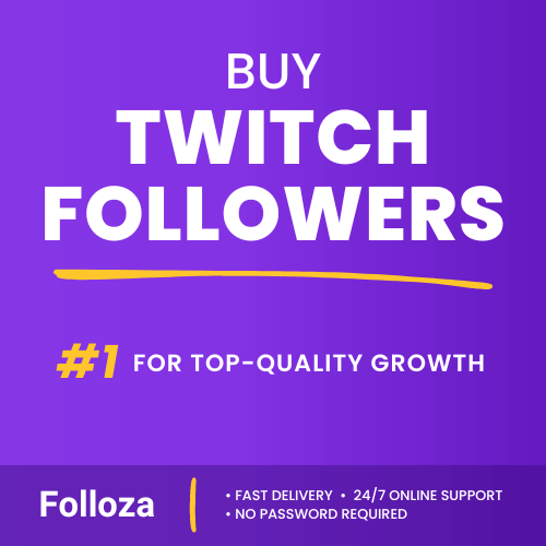 Buy Twitch Followers - Grow Your Community